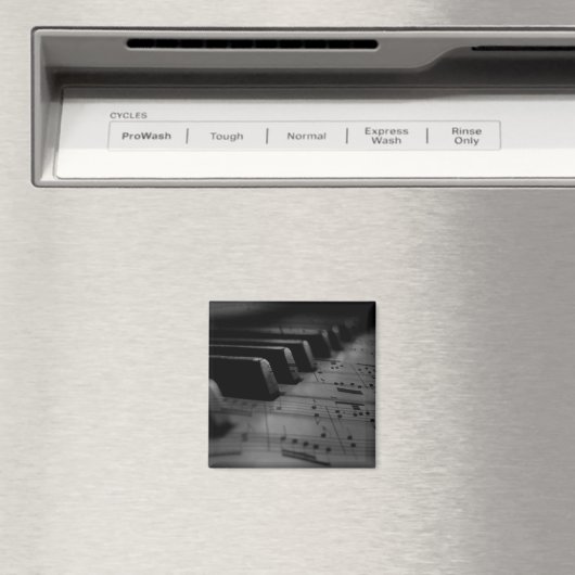 Music Piano Keys Magneet (Insitu (Vaatwasser))
