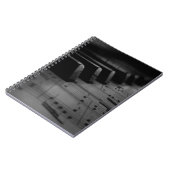 Music Piano Keys Notitieboek (Linkerzijde)