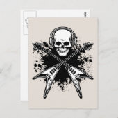 Music Pirate 3 Briefkaart (Voorkant / Achterkant)