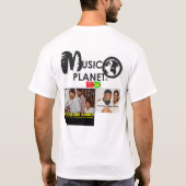 MUSIC PLANET DT WK CR MT T-Shirt de base pour homm (Dos)