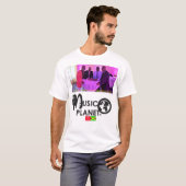 MUSIC PLANET DT WK CR MT T-Shirt de base pour homm (Devant entier)
