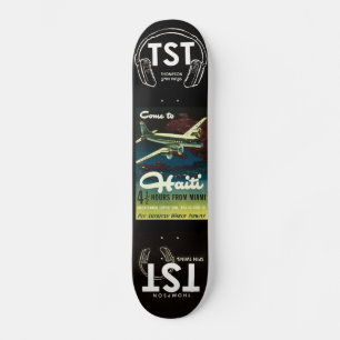 MUSIC PLANET HAITI-skateboard Skateboard
