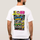 MUSIC PLANET /JMT T-Shirt de base pour hommes (Dos)