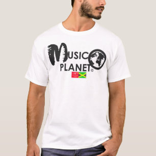 MUSIC PLANET nouveau T-shirt masculin de base