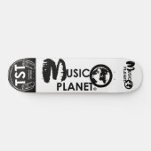 MUSIC PLANET Skateboard (Horizontaal)