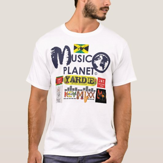 MUSIC PLANET T-Shirt (Voorkant)