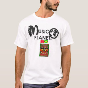 MUSIC PLANET T-shirt homme de base