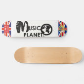 MUSIC PLANET UK Skateboard (Horz)