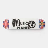 MUSIC PLANET UK Skateboard (Horz)