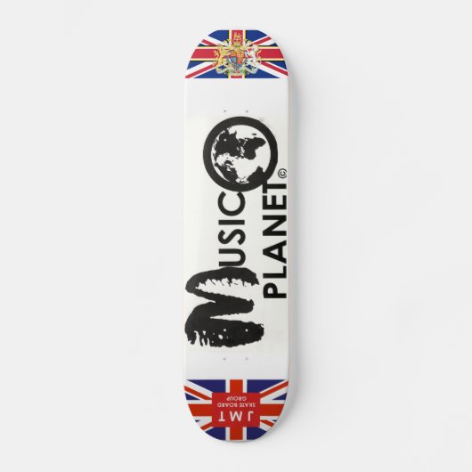 MUSIC PLANET UK Skateboard (Recto)