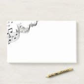 Music Post It Notes (Op bureau)