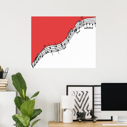 Music Poster (Bureau à domicile)