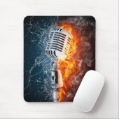"Music Power" Mousepad Muismat (Met muis)