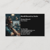 Music Producer Visitekaartje (Voorkant)