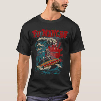 Music  Rock Fu Band Manchu Cool Grafisch Gif T-shirt