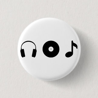 Music Ronde Button 3,2 Cm