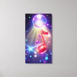 Music Room Canvas Afdruk