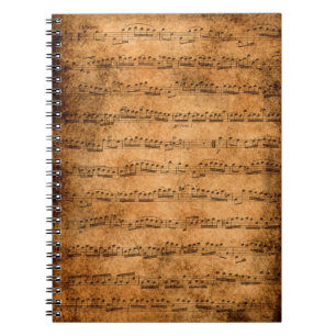 Music-scornotebook Notitieboek