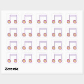 music sheets sticker (Vel)