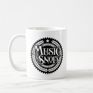 Music Snob - grappige muziekliefhebber Koffiemok