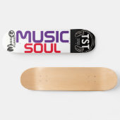MUSIC SOUL / TST Skateboard (Horz)