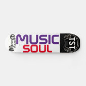 MUSIC SOUL / TST Skateboard (Horz)