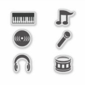 Music Stickers (Voorkant)