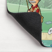 Music Streaming Funny Pun Muismat (Hoek)