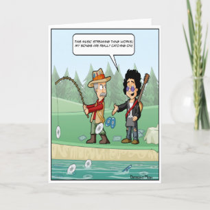 Music Streaming Punny Carte Anniversaire