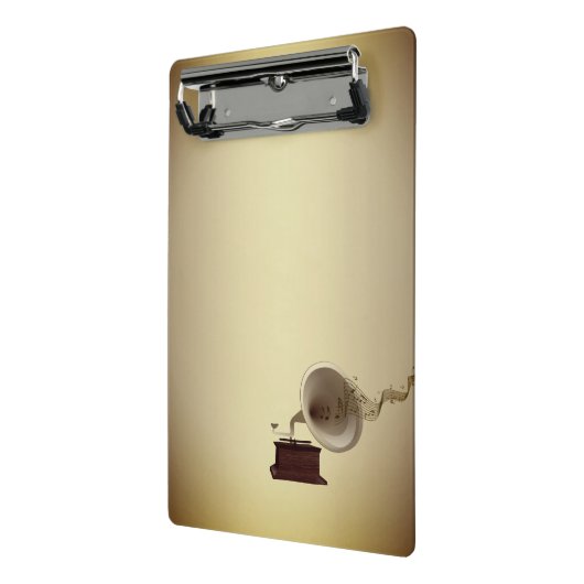 Music Streams uit Gramophone Mini Klembord (Angled2)