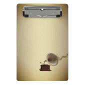 Music Streams uit Gramophone Mini Klembord (Voorkant)
