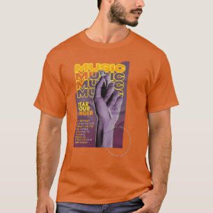 MUSIC Streetwear Design T-shirt