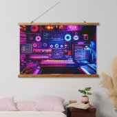 Music Studio Hangend Wandkleed (Slaapkamer)
