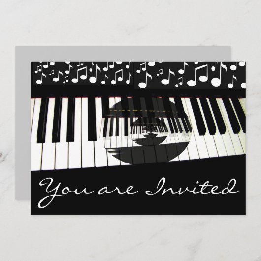 Music Style_ Invitation (Devant / Derrière)