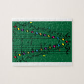 Music symmetry, Christmas tree Legpuzzel (Horizontaal)