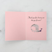 Music Teacher Dank u Bedankkaart (Binnen)