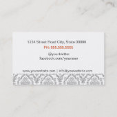 Music Teacher Visitekaartje (Achterkant)