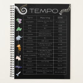 Music Tempo Chart Planner