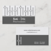 Music Visitekaartje (Voorkant / Achterkant)