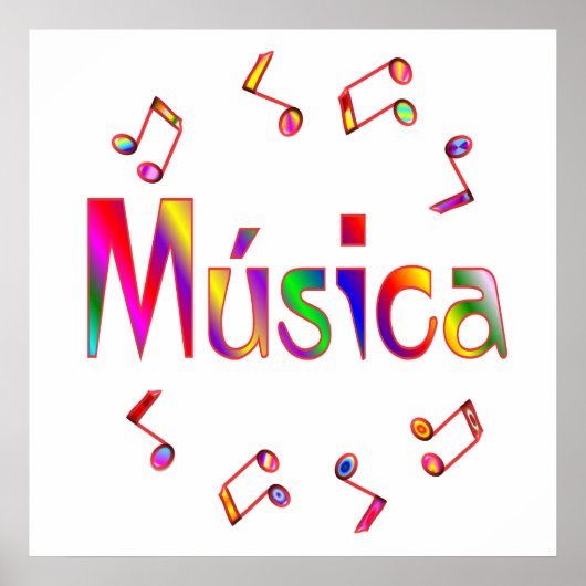 MUSICA POSTER (Voorkant)