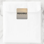 Musicafolic Life Square Sticker (Tas)