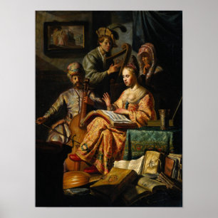Musical Allegory Poster