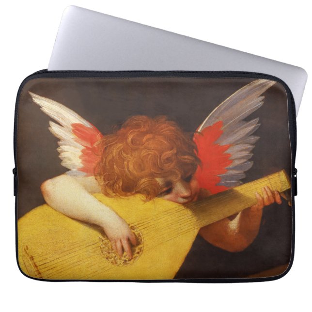 Musical Angel  Laptop Sleeve (Voorkant)