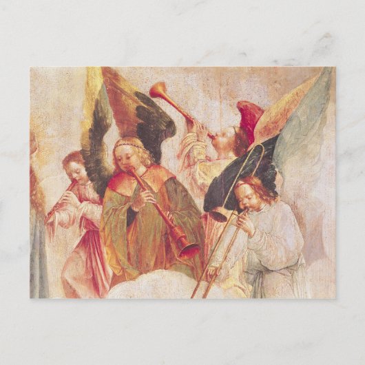 Musical Angels Briefkaart (Voorkant)