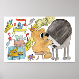 Musical Animals Poster