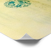 Musical Art Nouveau  Poster (Hoek)