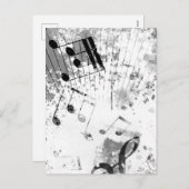 Musical Atmosphere 1 Feestdagenkaart (Voorkant / Achterkant)