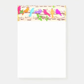 Musical Birds Post-it® notes (Voorkant)