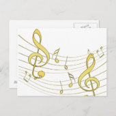 Musical Briefkaart (Voorkant / Achterkant)