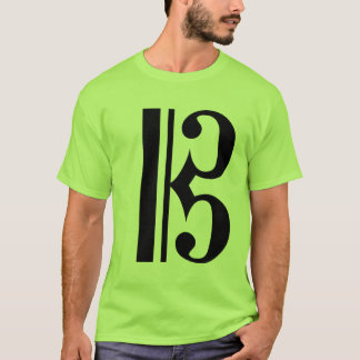 Musical C Clef T-shirt